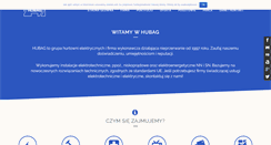 Desktop Screenshot of hubag.pl